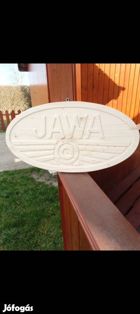 Jawa logós falidísz