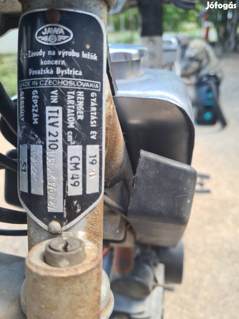 Jawa segédmotor 