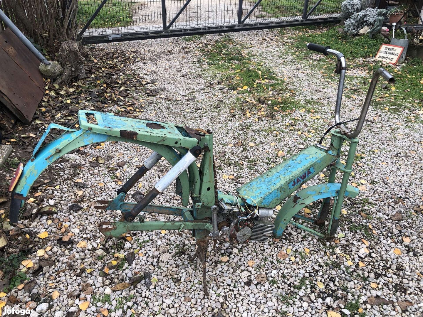 Jawa váz+motor Alkatrésznek 