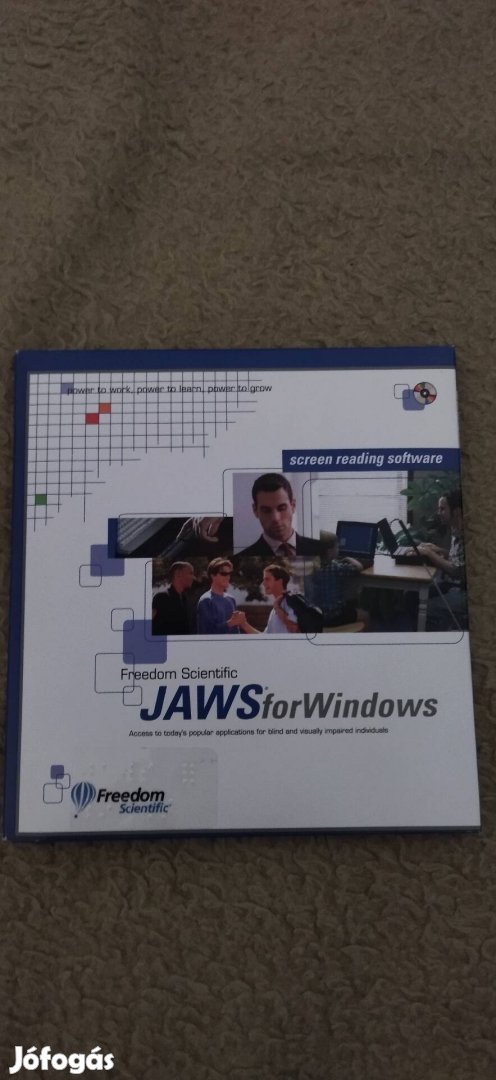 Jaws for Windows képernyőolvasó szoftver látássérülteknek gyengénlátók