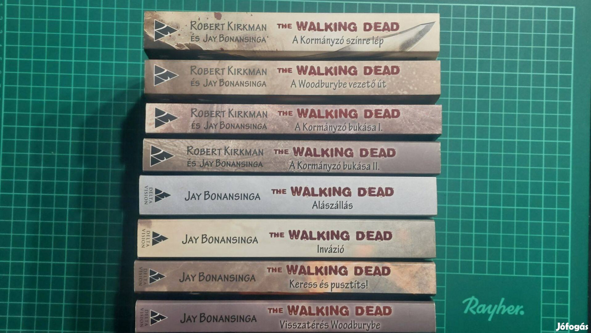 Jay Bonansinga - Walking dead Élőhalottak könyvek, teljes sorozat