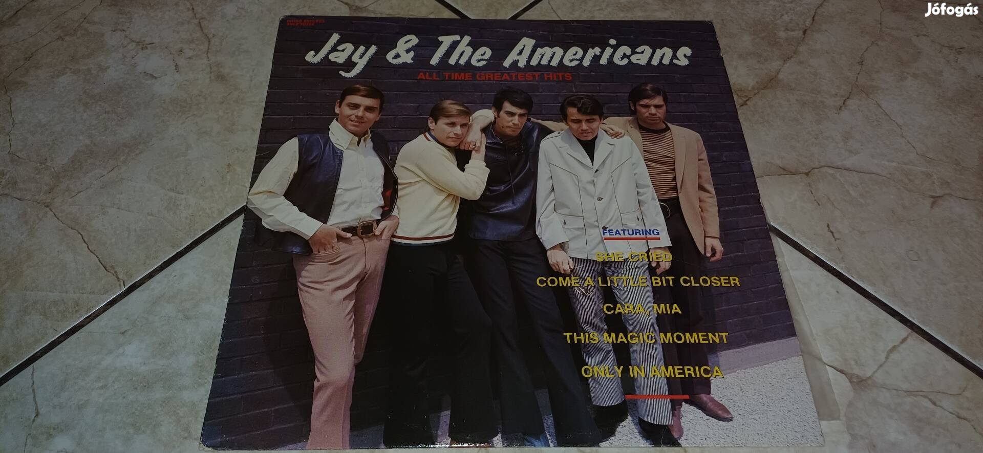 Jay abd the Americans Greatest bakelit hanglemez