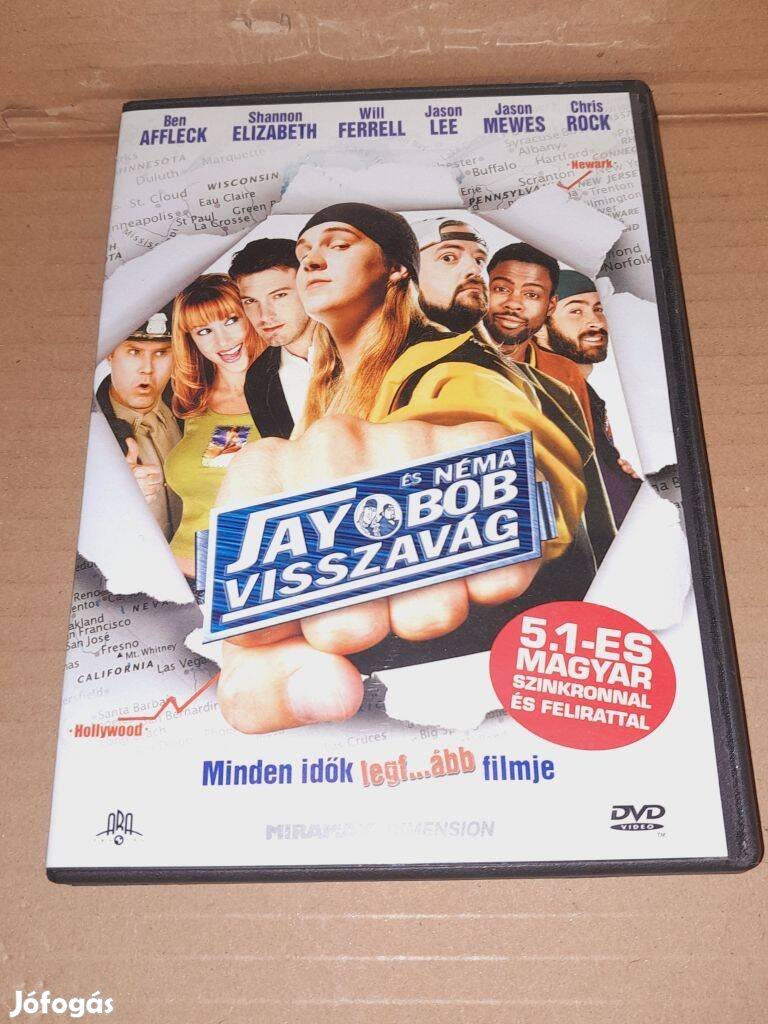 Jay és Néma Bob visszavág DVD - Szinkronizált (2001)