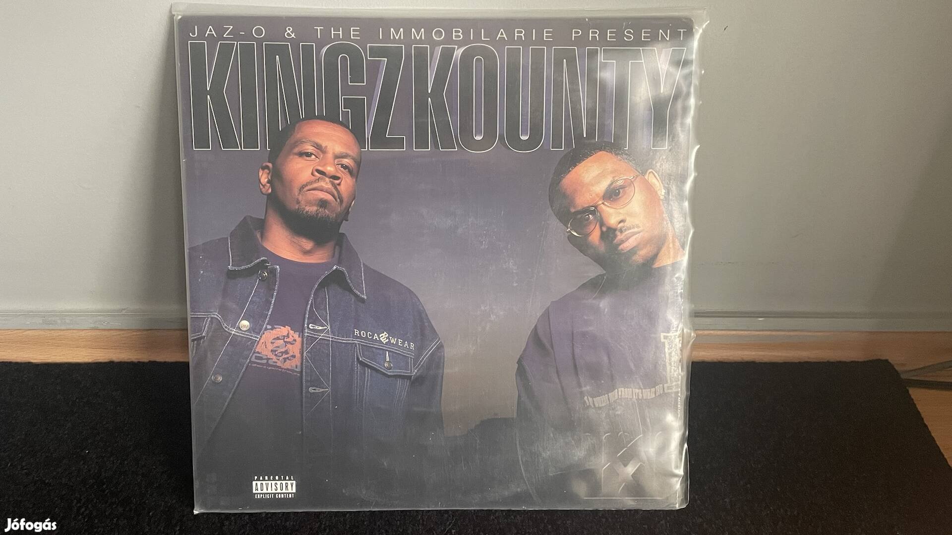 Jaz-O & The Immobilarie Kingz Kounty Vinyl LP Bakelitlemez 