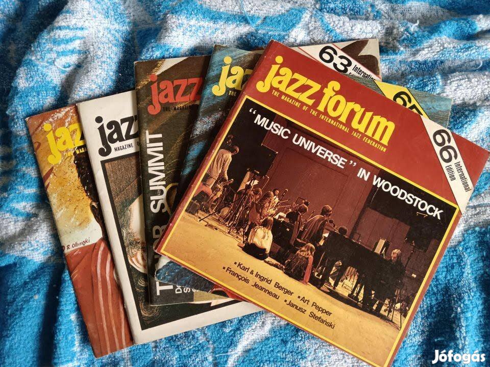 Jazz Forum retro újság 12 db