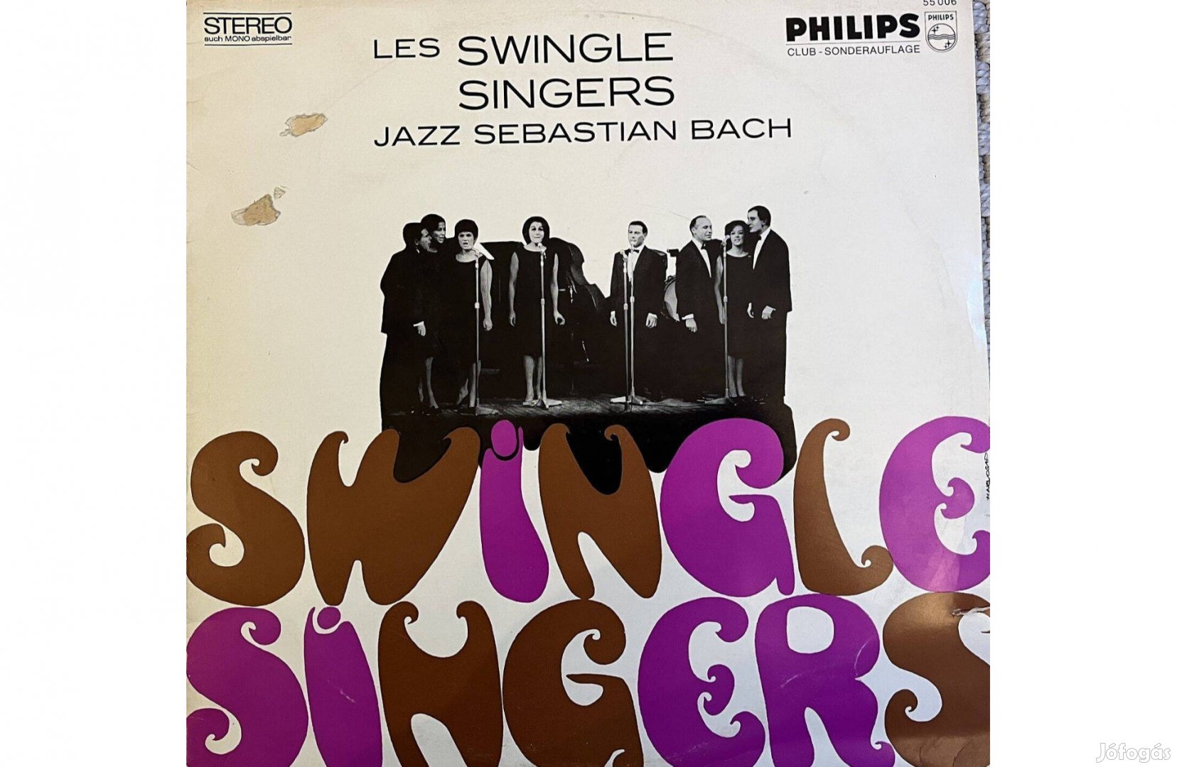 Jazz - Les Swingle Singers: Jazz Sebastian Bach LP