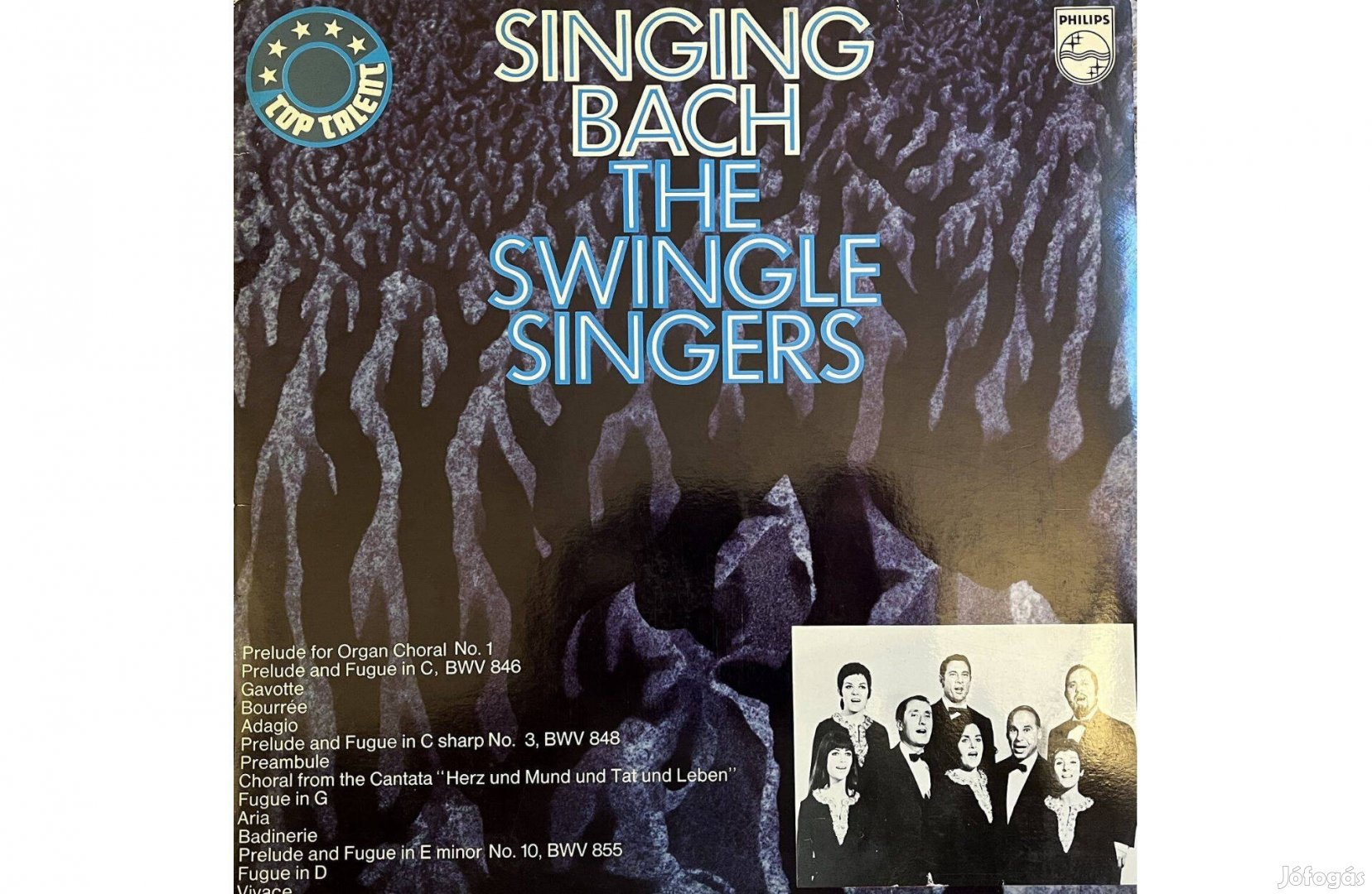 Jazz - Swingle Singers: Singing Bach LP