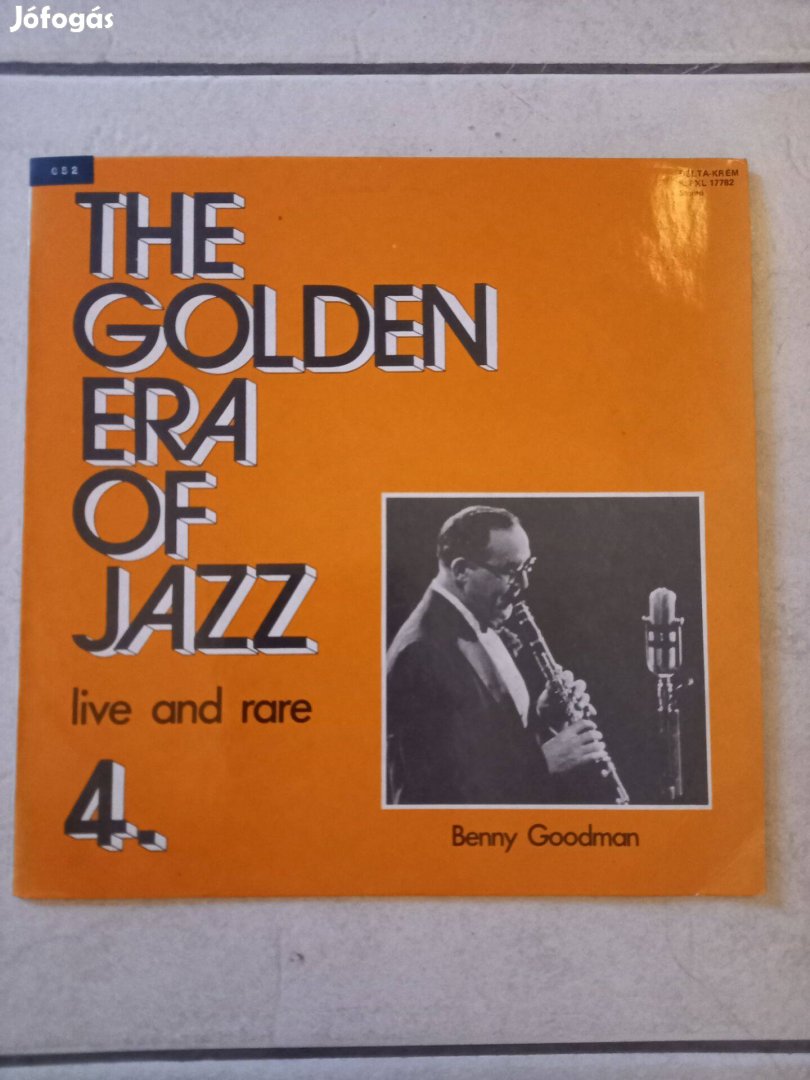 Jazz bakelit lemez Benny Goodman