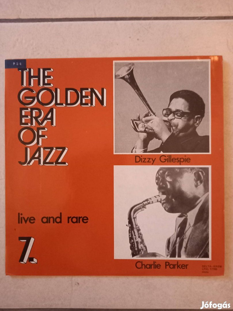 Jazz bakelit lemez Charlie Parker &Dizzy Gillespie