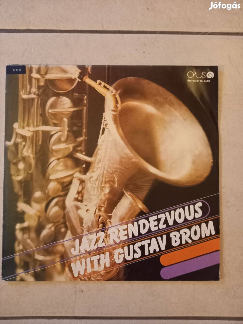 Jazz bakelit lemez Gustav Brom