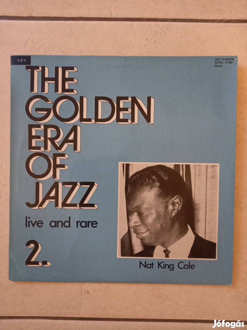 Jazz bakelit lemez Nat King Cole