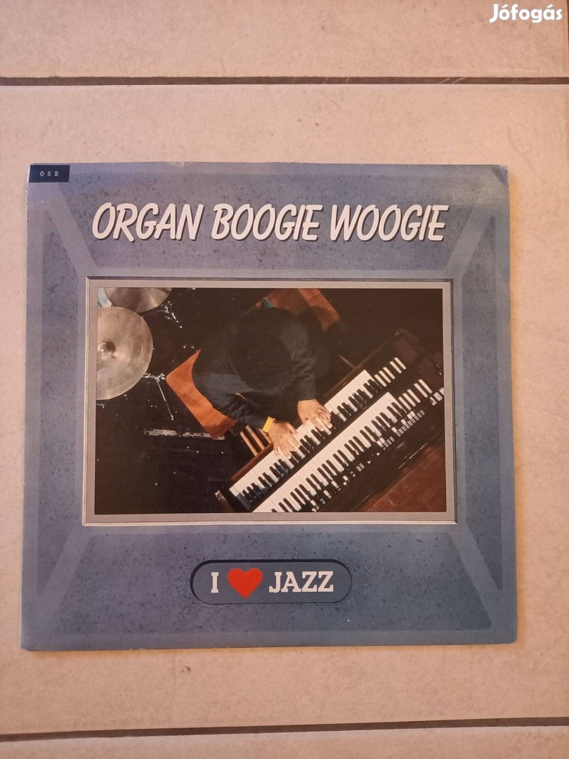 Jazz bakelit lemez Organ Boogie Woogie