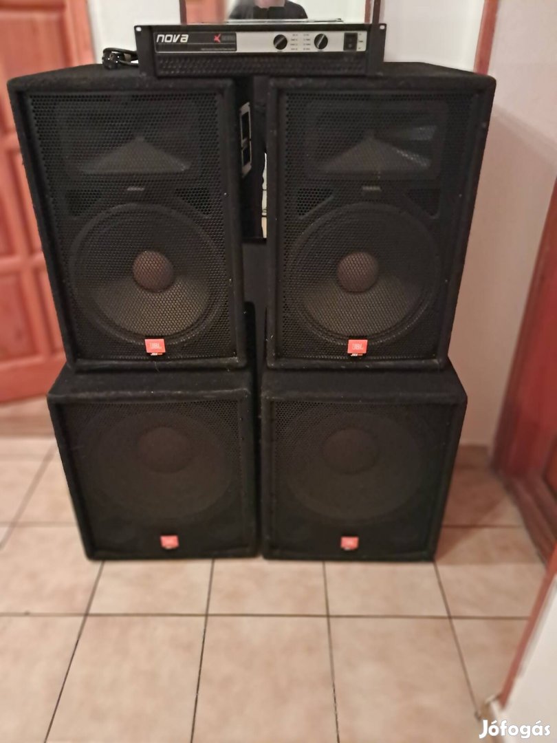 Jbl jrx usa passiv hangrendszer  félárba elado