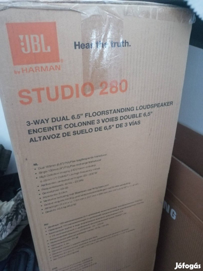 Jblstudió280 hangfal párban (Eredeti új) Dobozos.