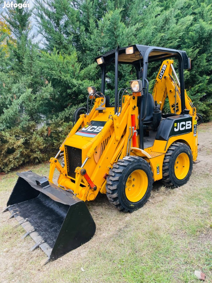 Jcb 1CX kombigép csúszókormányzású Bobcat árokásó munkagép