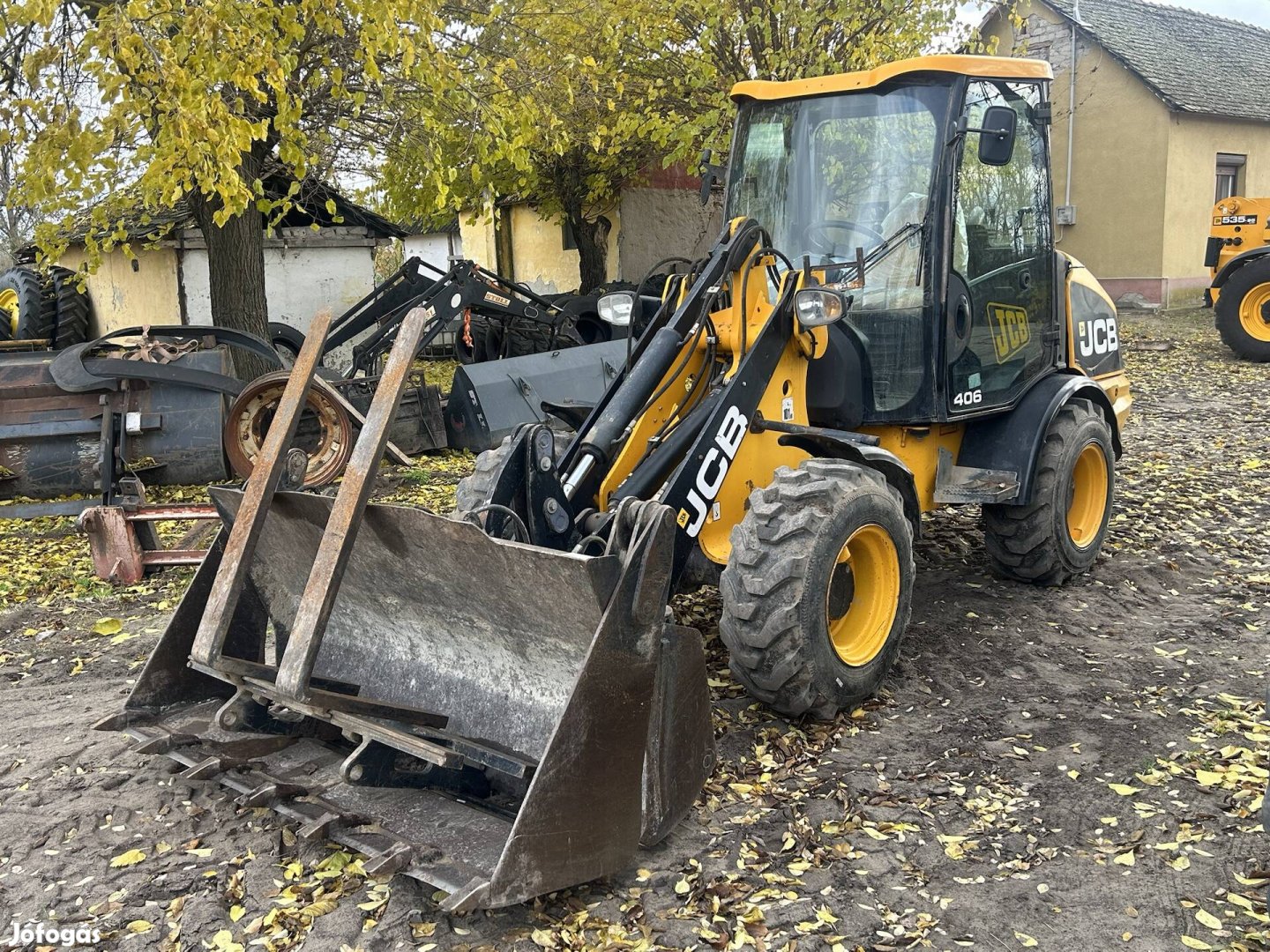 Jcb 406 derékcsuklós rakodó