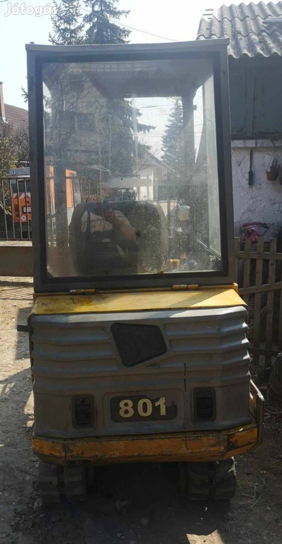 Jcb 801 minikotró eladó 