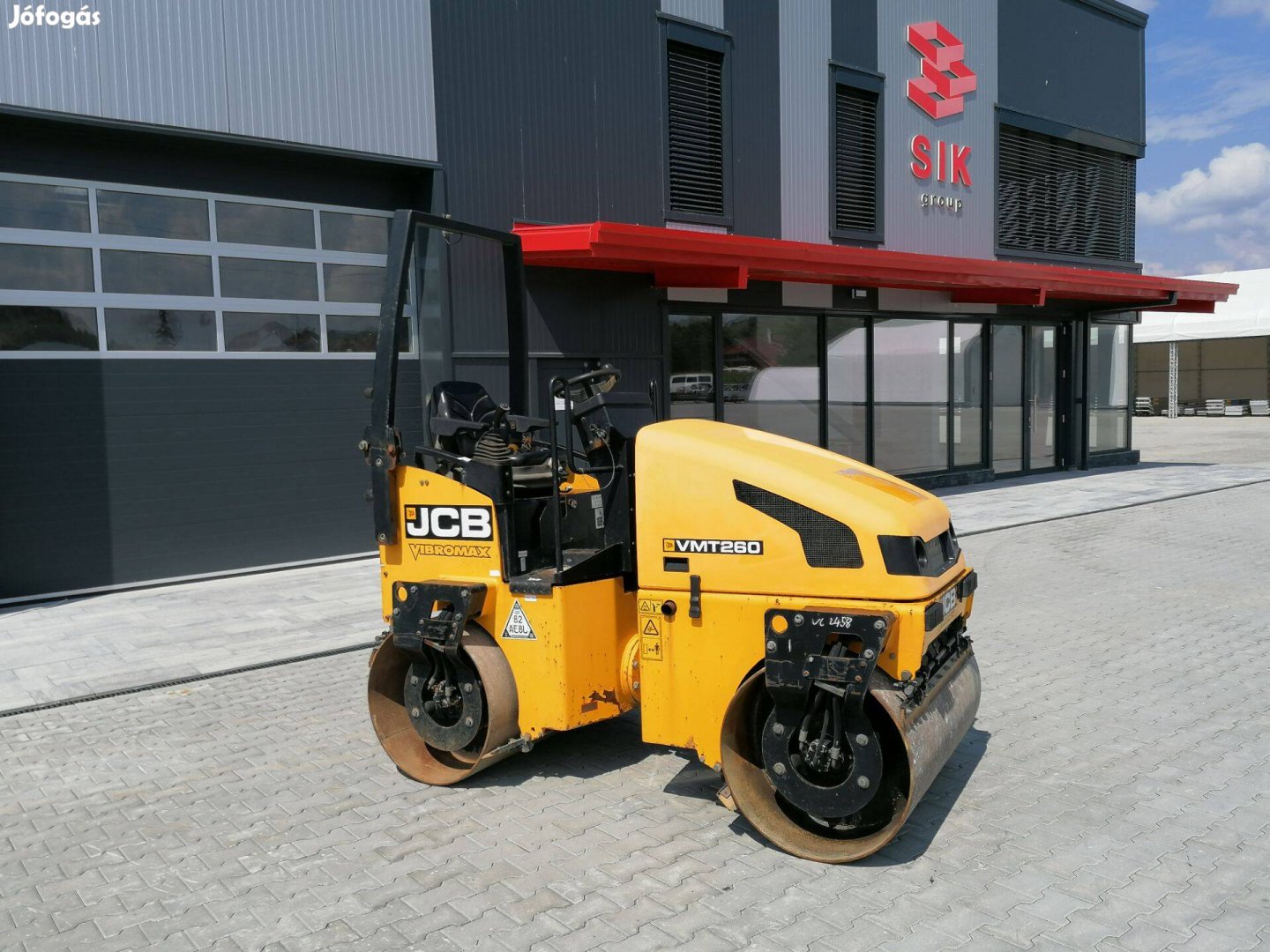 Jcb VMT 260-120 vibrációs tandem henger Csökkentett áron