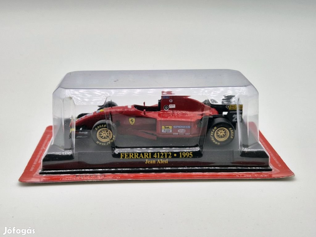 Jean Alesi Ferrari 412T2 #27 formula 1 1995 - Altaya - 1:43