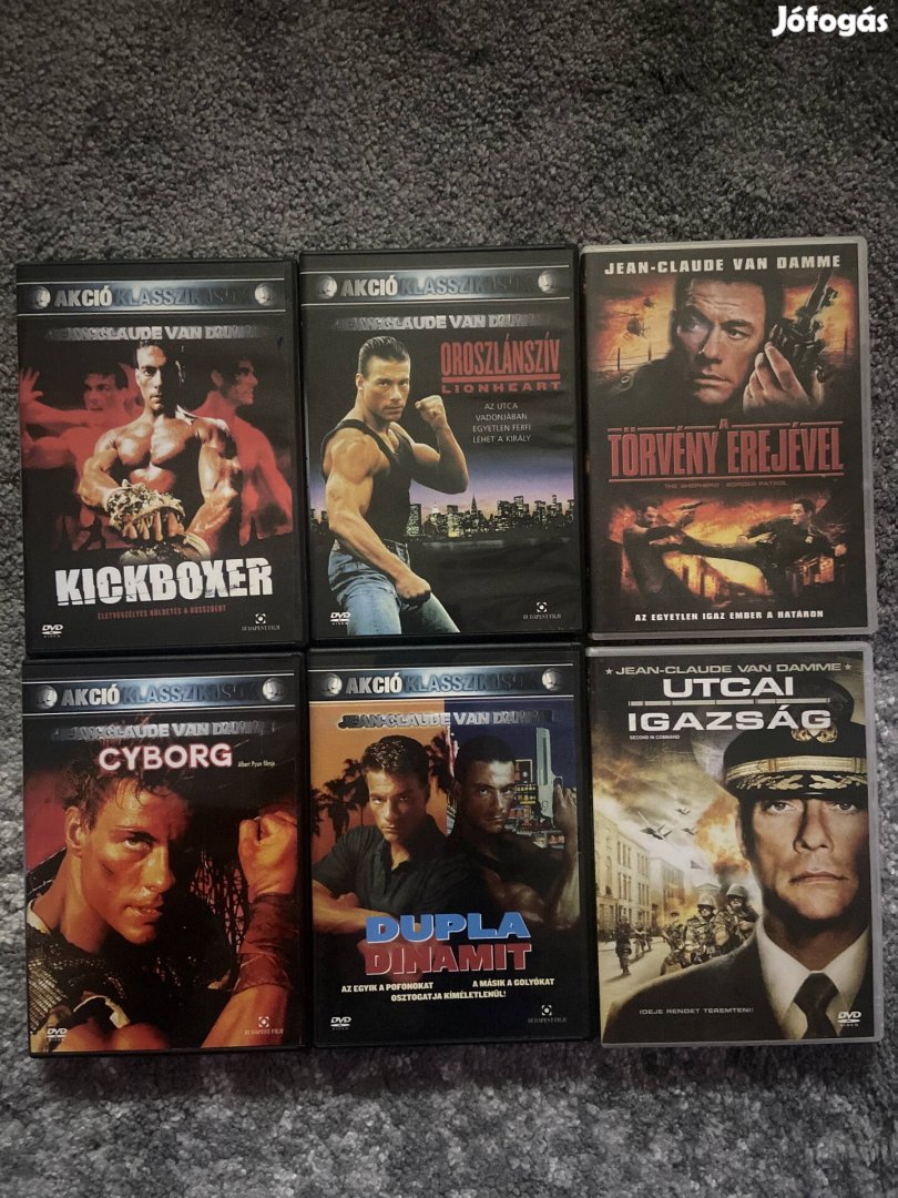 Jean-Claude Van Damme dvd pack!
