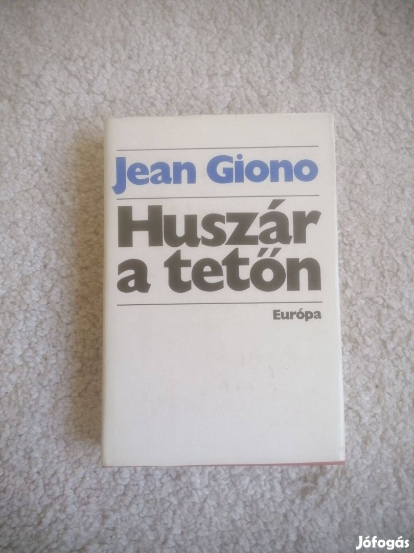 Jean Giono: Huszár a tetőn