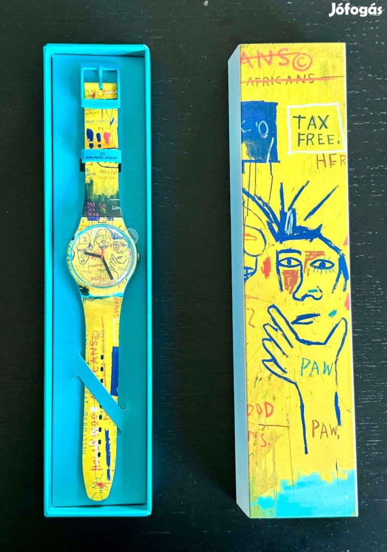 Jean-Michel Basquiat limited edition Swatch karóra