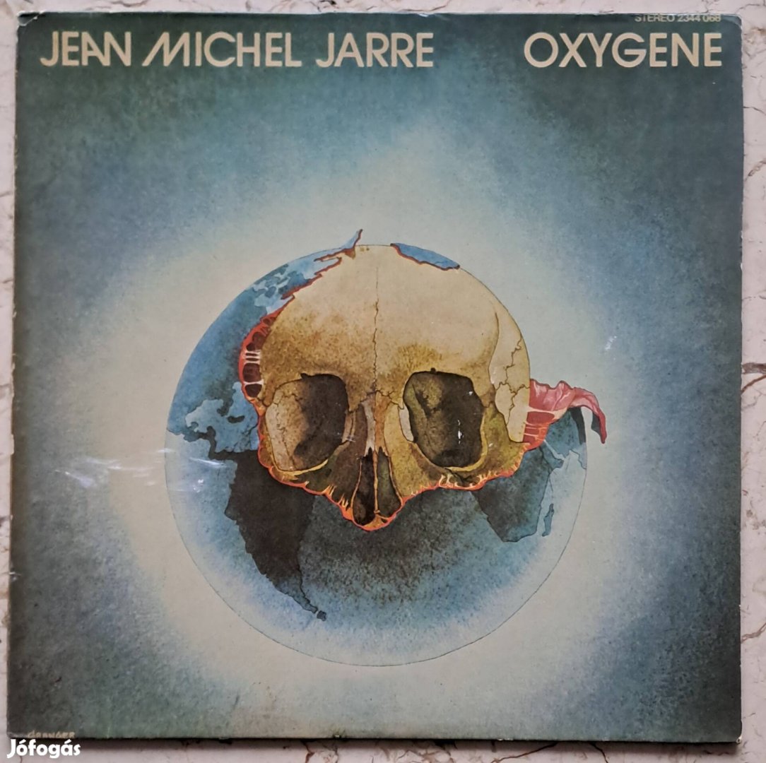 Jean Michel Jarre: Oxygene című bakelit lemeze 