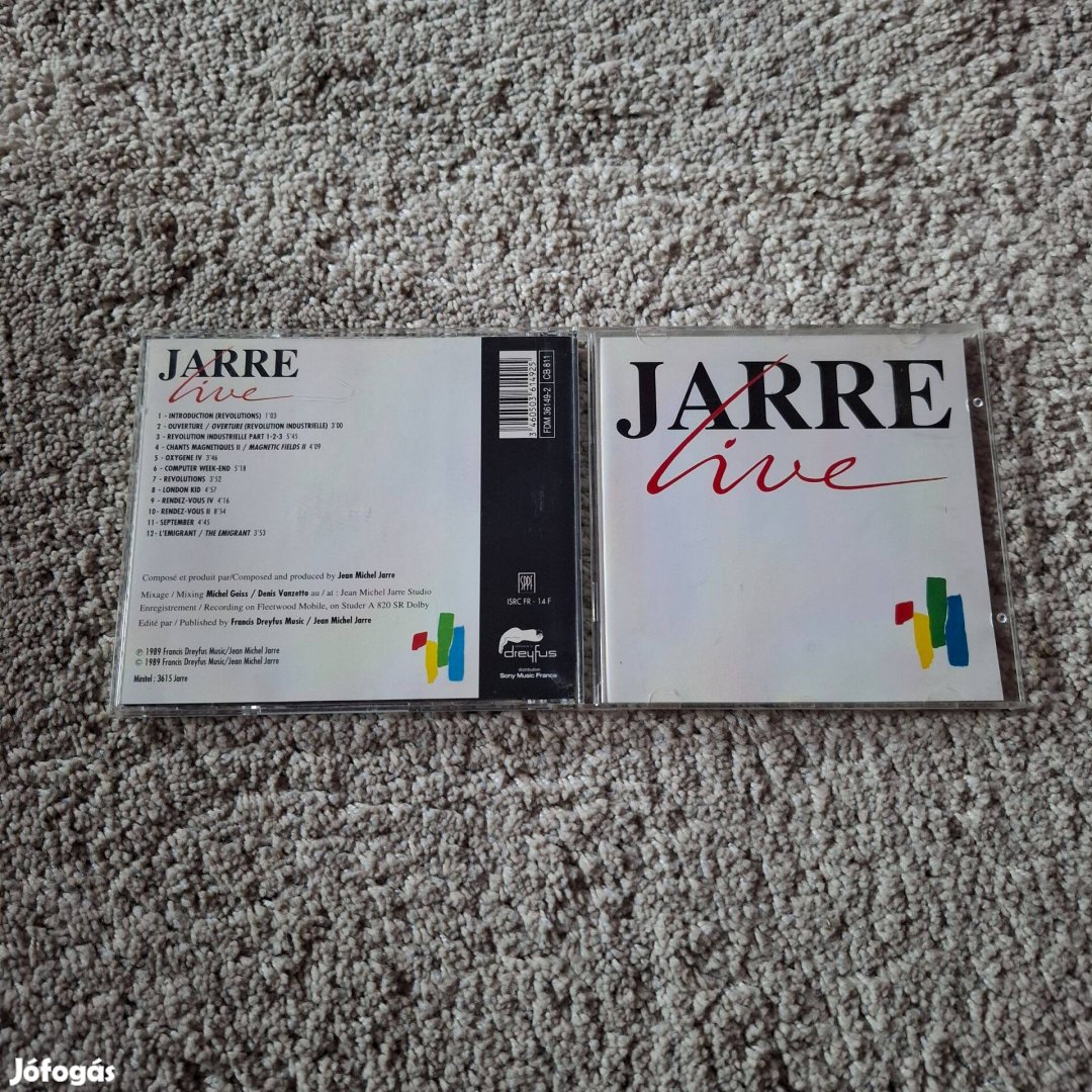 Jean-Michel Jarre - Jarre Live Cd