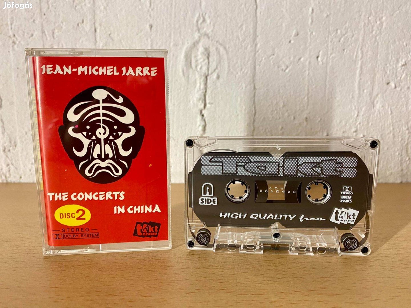 Jean-Michel Jarre - The Concerts In China műsoros audio magnókazetta