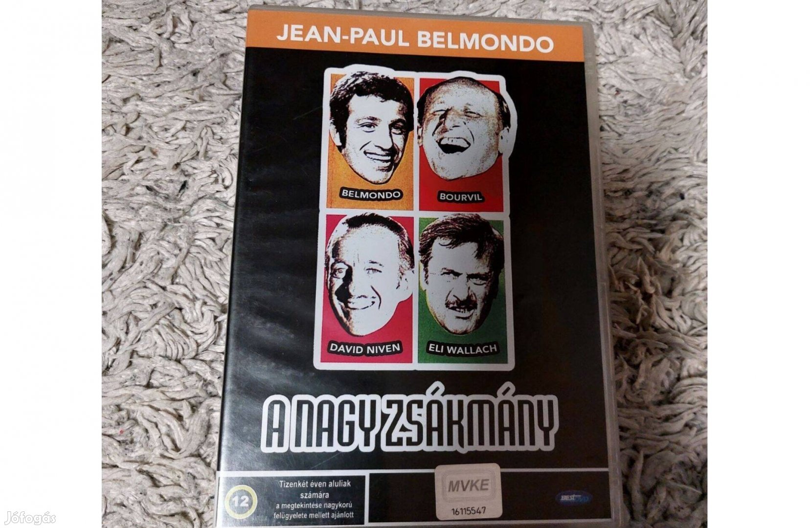 Jean-Paul Belmondo A nagy zsákmány DVD