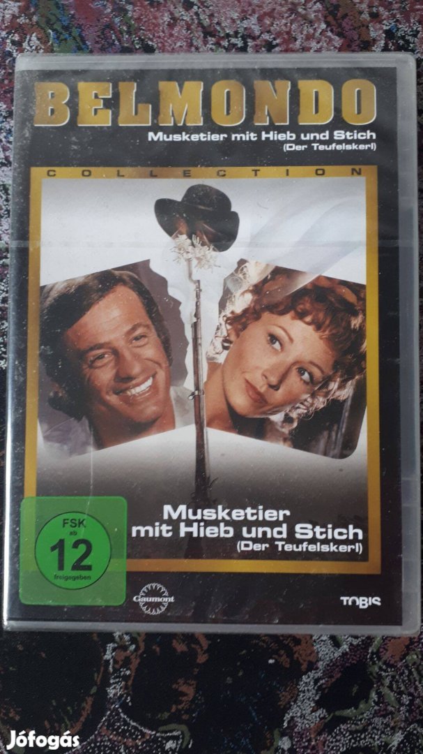 Jean-Paul Belmondo) német és francia nyelvű DVD (bontatlan)