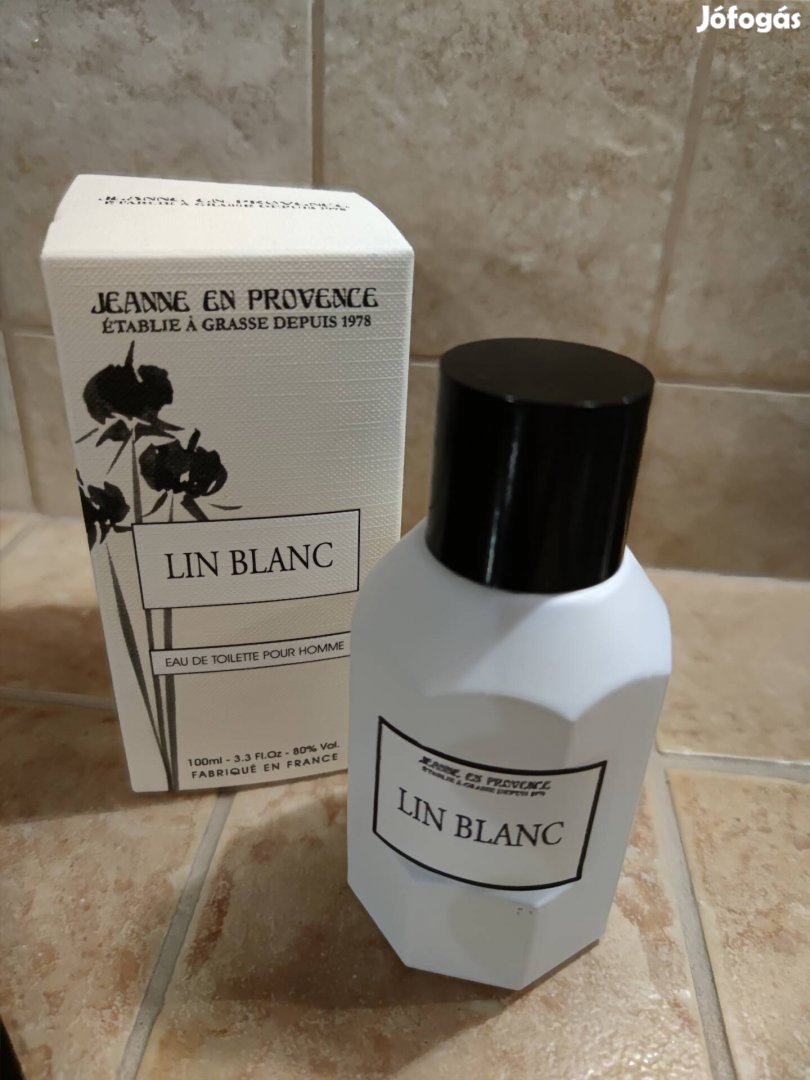 Jeanne en Provence Lin Blanc EDT 100 ml férfi parfüm