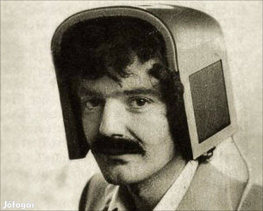 Jecklin Float elektrosztatikus fejhallgató a '70-es évek elejéről