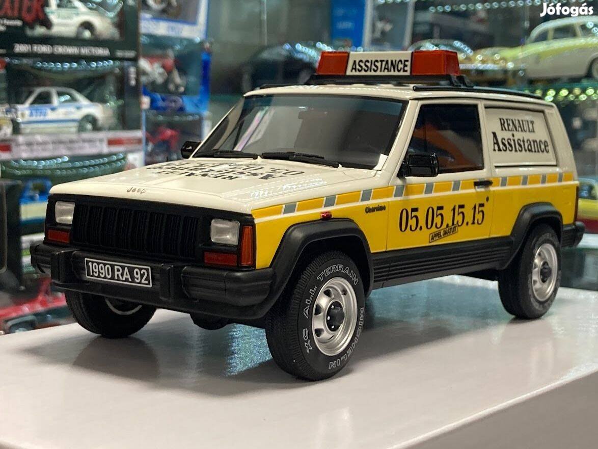 Jeep Cherokee 1989 Renault Assistance 1:18 Otto Mobile OT939