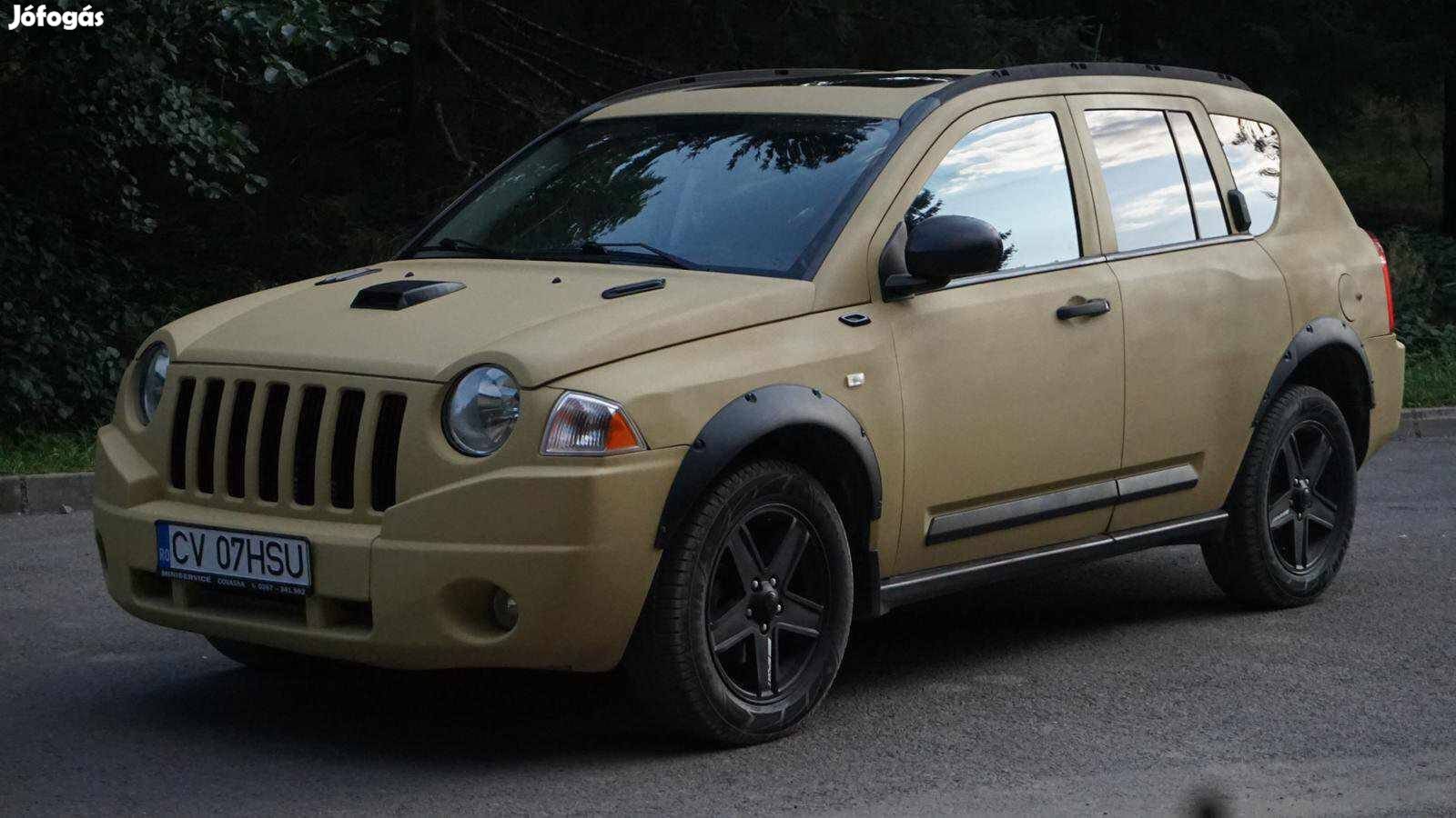 Jeep Compass 2.0 TDI, kapcsolható 4x4