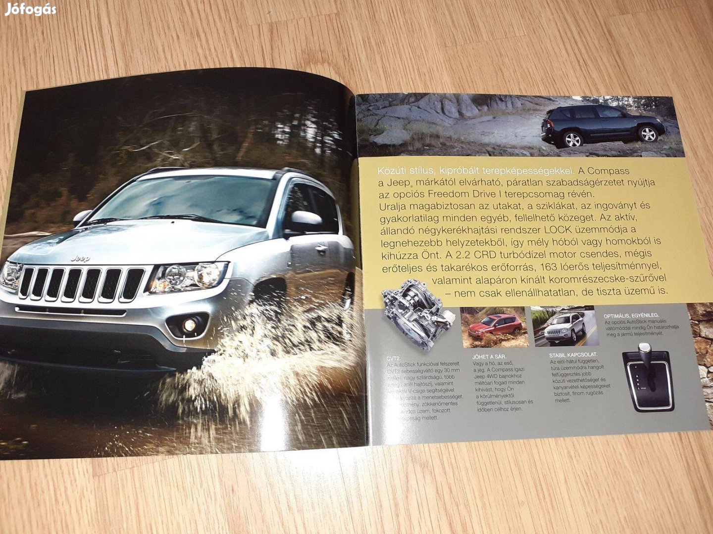 Jeep Compass prospektus - 2011, magyar nyelvű