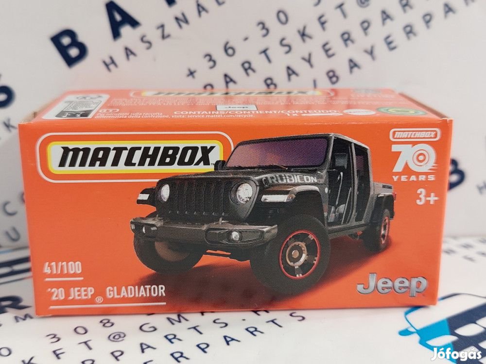 Jeep Gladiator (2020) - 41/100 -  Matchbox - 1:64