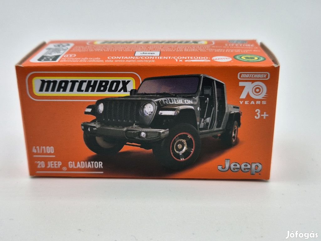 Jeep Gladiator (2020) - 41/100 -  Matchbox - 1:64