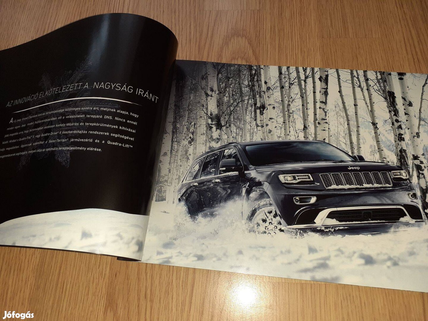 Jeep Grand Cherokee prospektus - 2014, magyar nyelvű