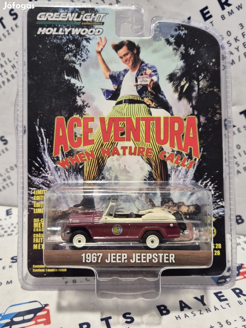 Jeep Jeepster  (1967) - Ace Ventura -  Greenlight - 1:64