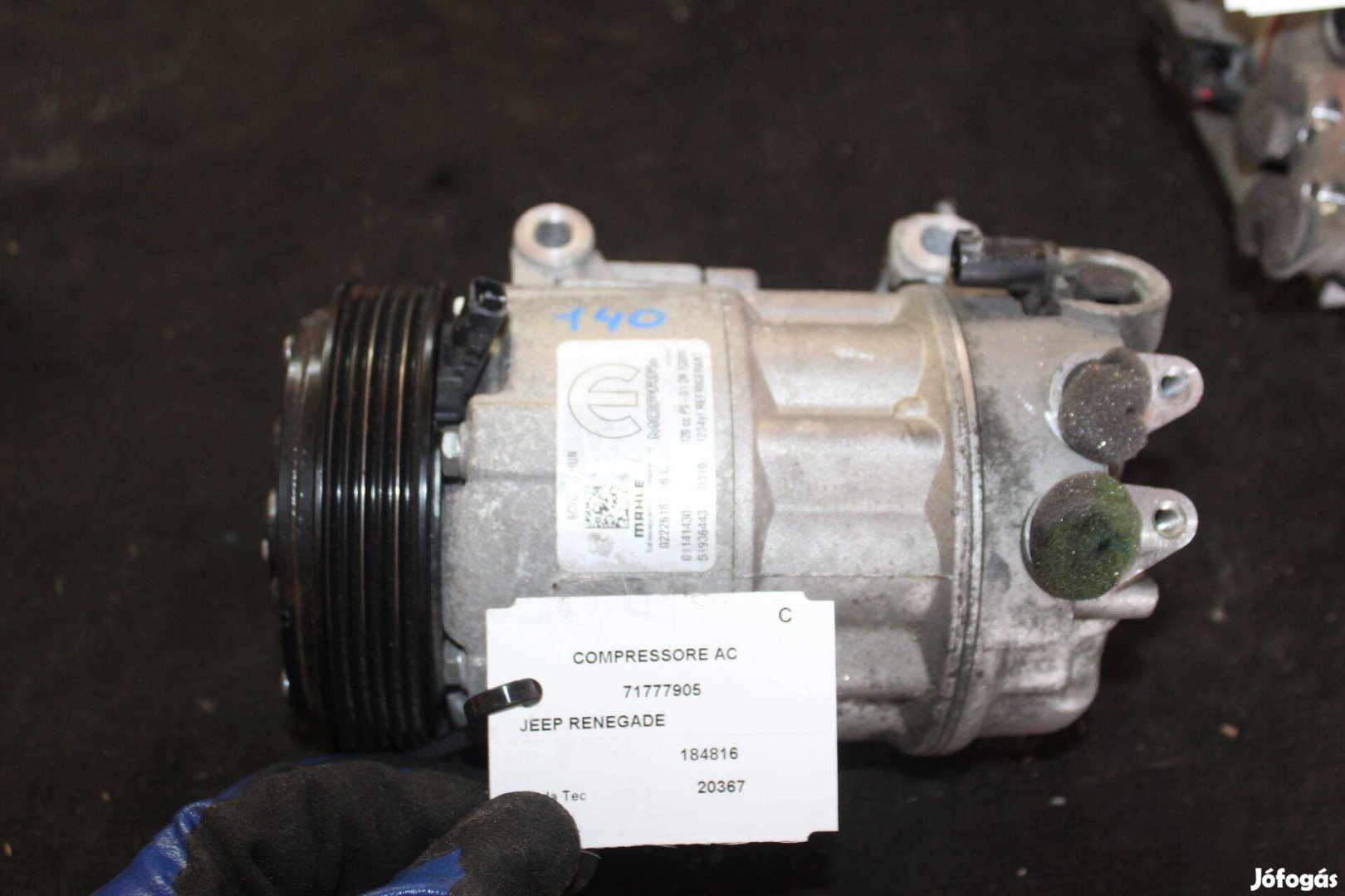 Jeep Renegade 2015 Klimakompresszor 51936443 (140)