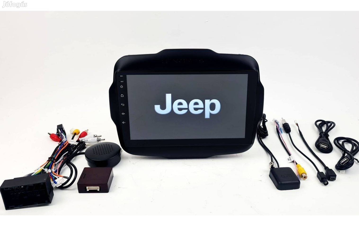 Jeep Renegade Android autórádió fejegység gyári helyre 1-4GB Carplay