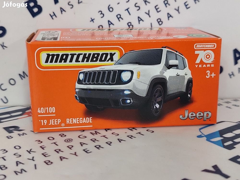 Jeep Renegade (2019) - 40/100 -  Matchbox - 1:64