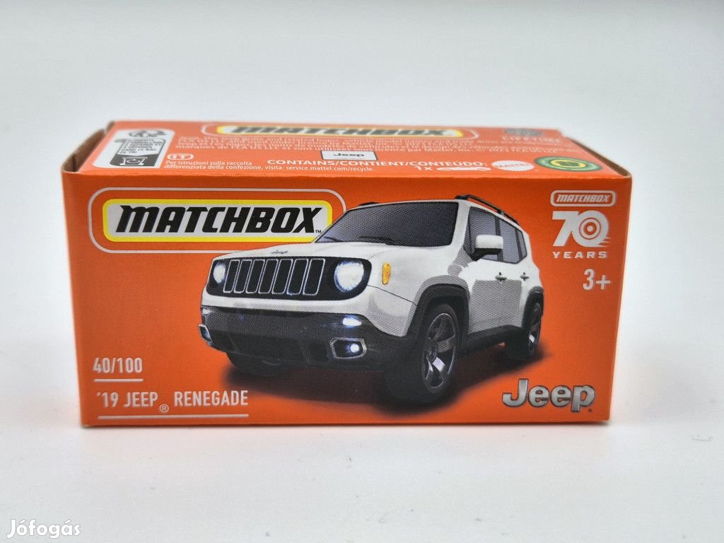 Jeep Renegade (2019) - 40/100 -  Matchbox - 1:64