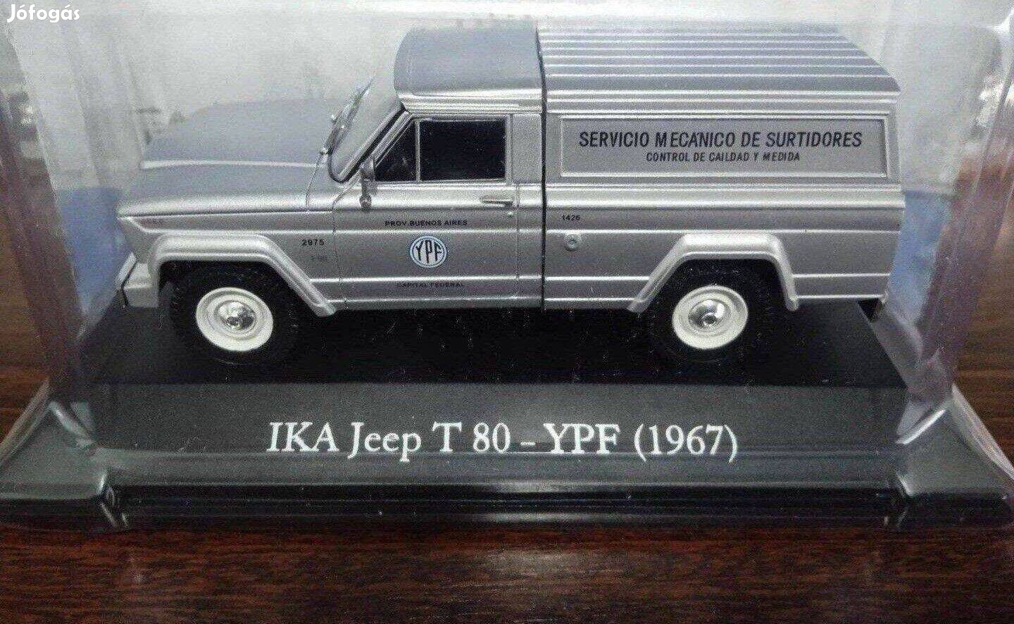 Jeep T 80 kisauto modell 1/43 Eladó