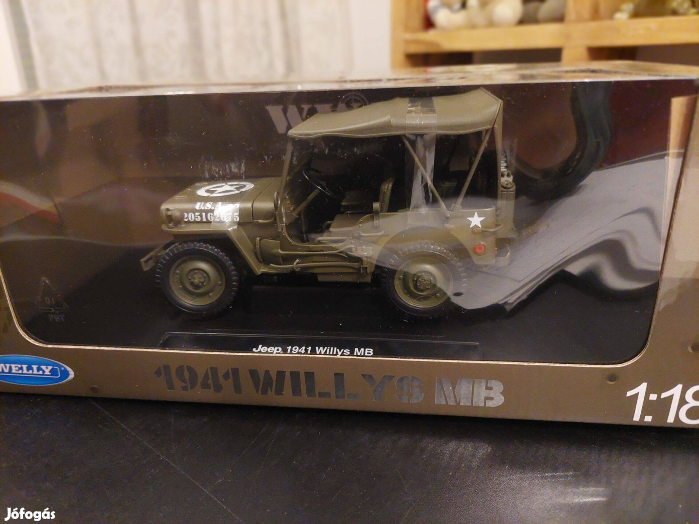 Jeep Willys Mb 1941 Welly 1:18