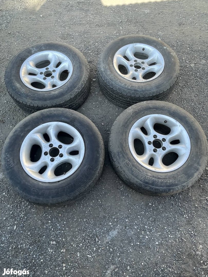 Jeep alufelni gumival 5 x 127