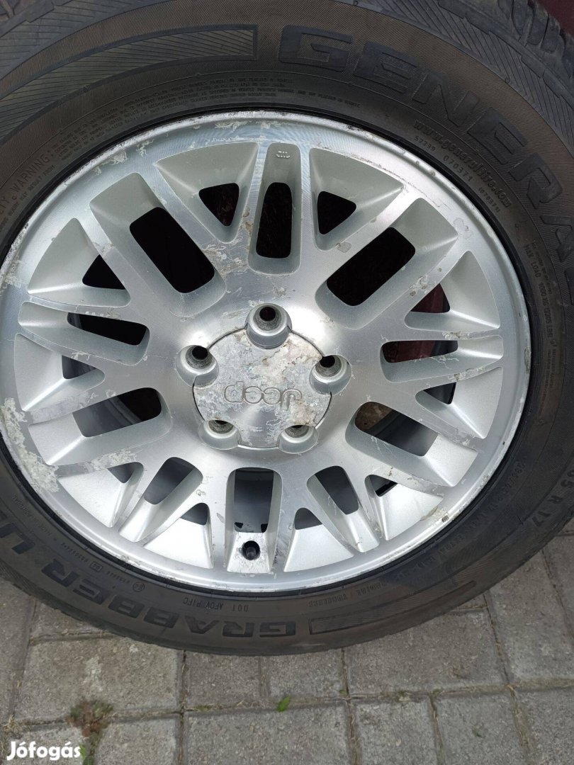Jeep felni garnitúra