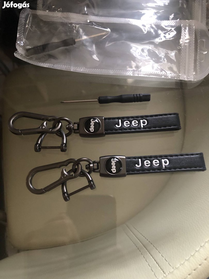 Jeep kulcstartó 