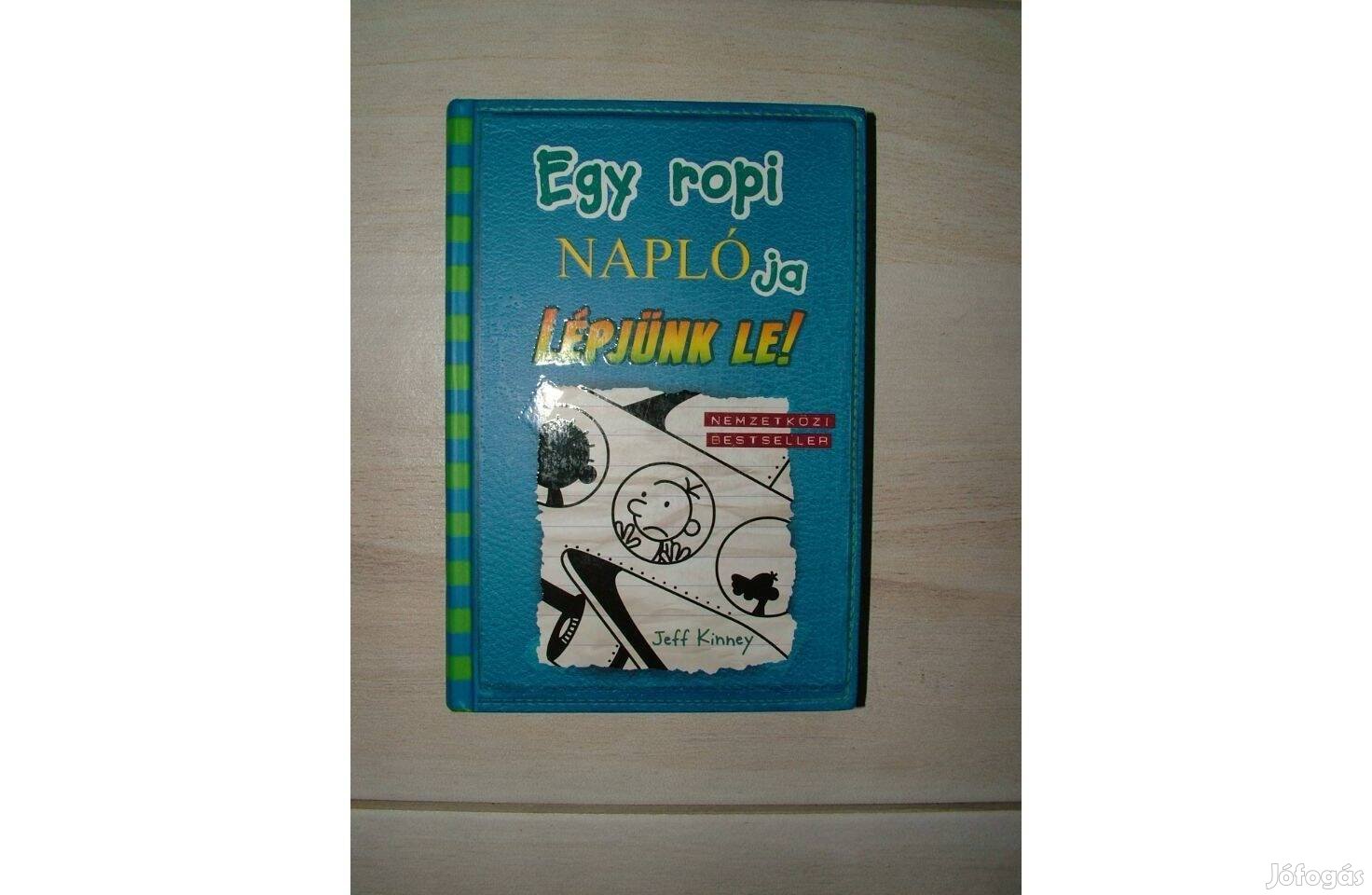 Jeff Kinney: Egy ropi naplója 12. - Lépjünk le! című könyv